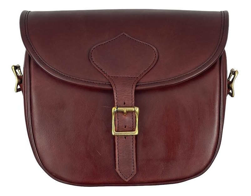 Brown leather Cartridge Bag