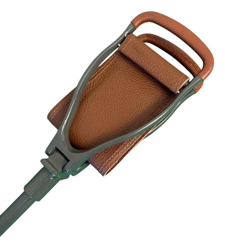 English Style olive green Seat Stick alternate view