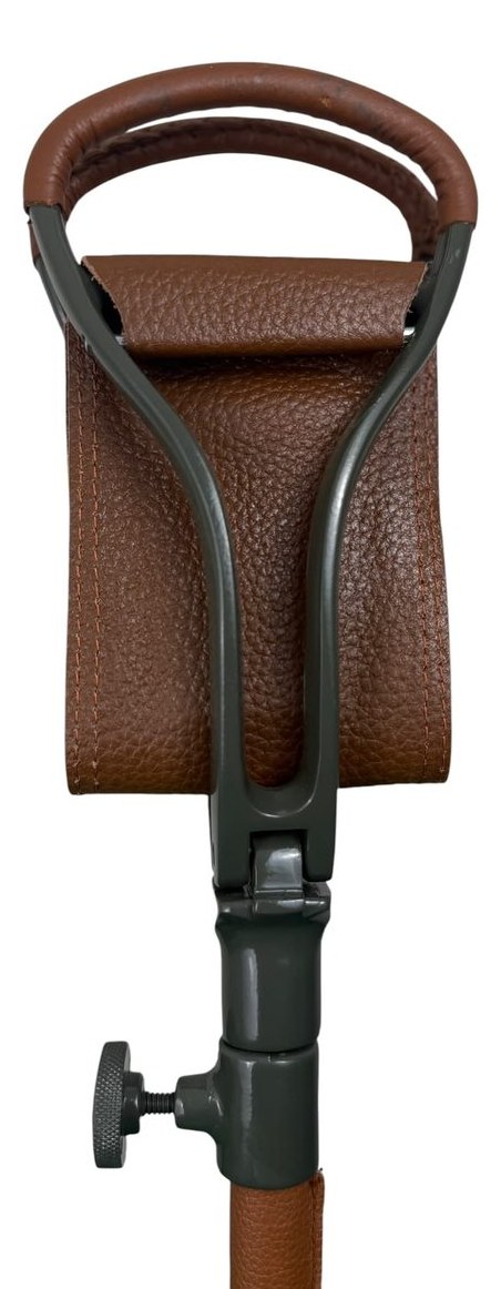 StalkerSeat Premium Leather Seat Stick Olive green alternate view