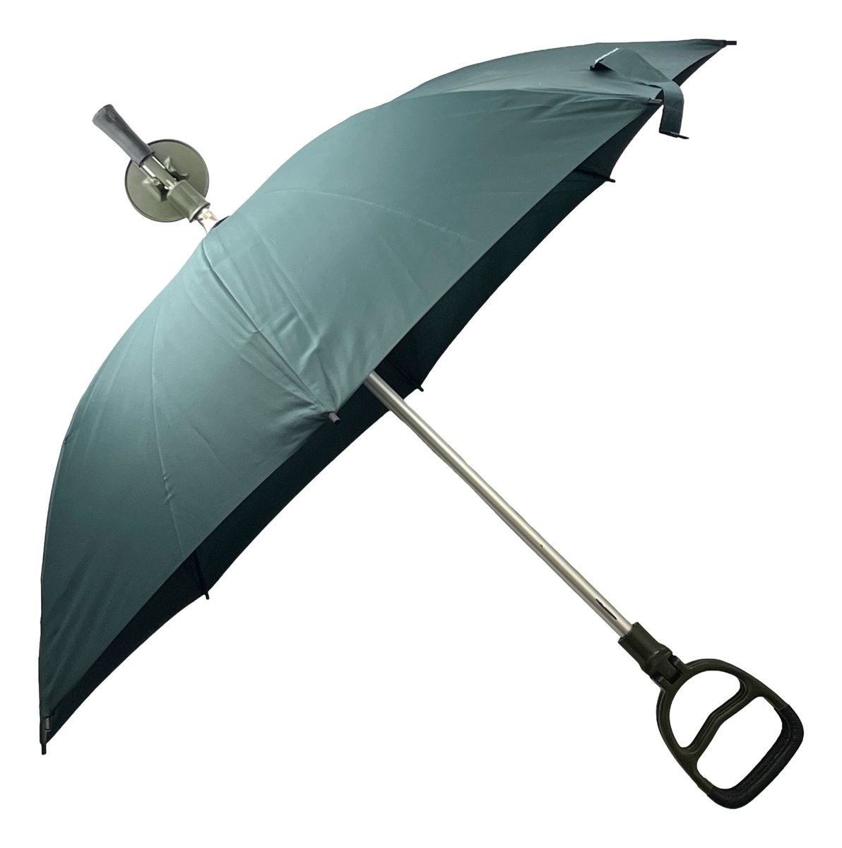 Olive green Die-cast Umbrella seat stick