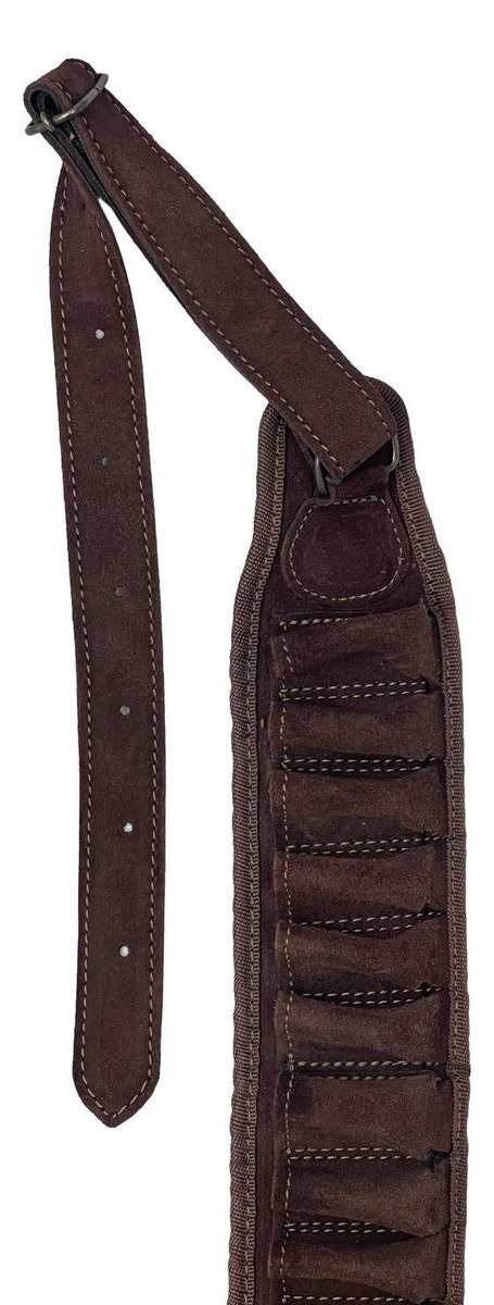 Cartridge belt 20 calibre in Leather