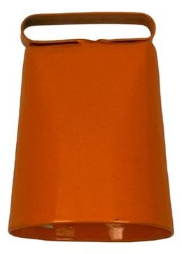 Handcrafted Orange Collar Bell