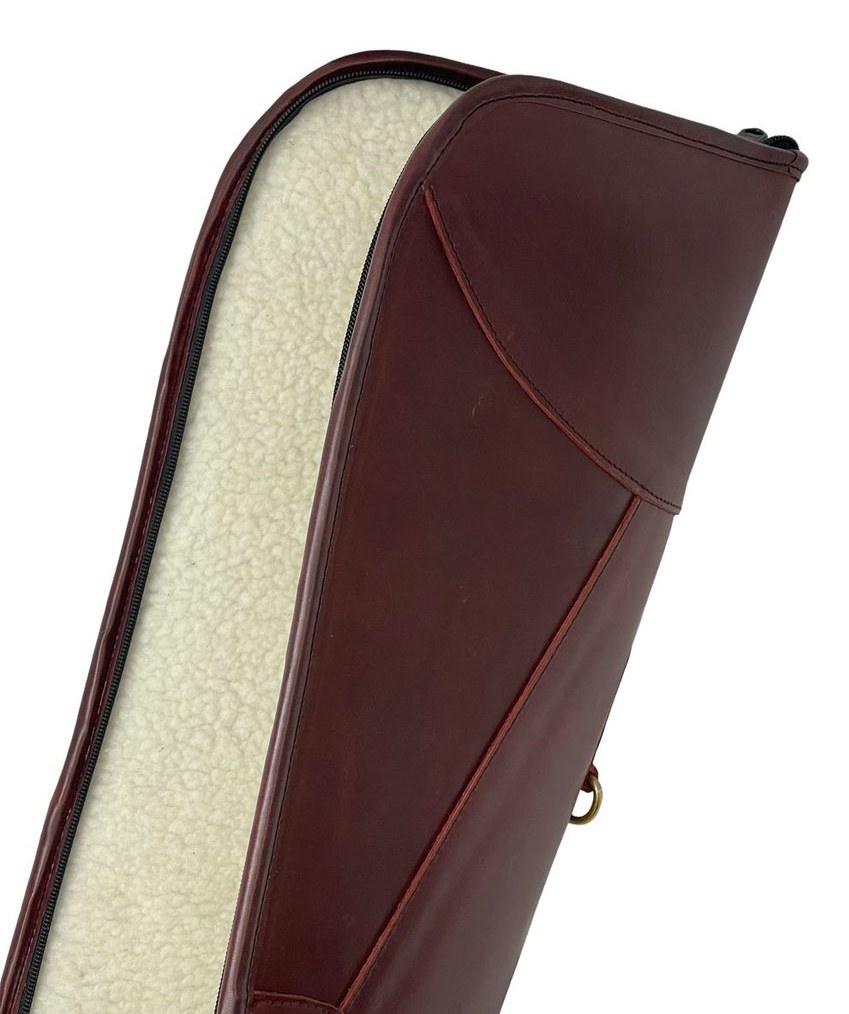 Gun slip in Reddish brown antique finish alternate view