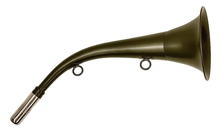 Olive Green hunting/ signal horn alternate view